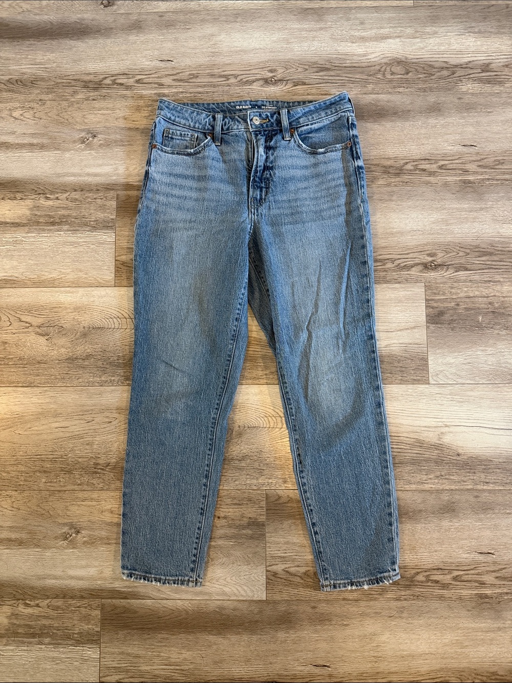 Old Navy Light Blue Straight Leg Women's Jeans